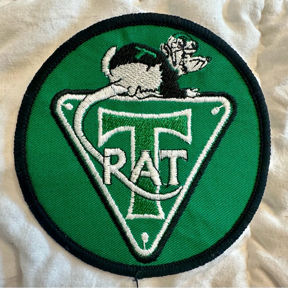 Riders Association of Triumph (RAT) Motorcycle Patch